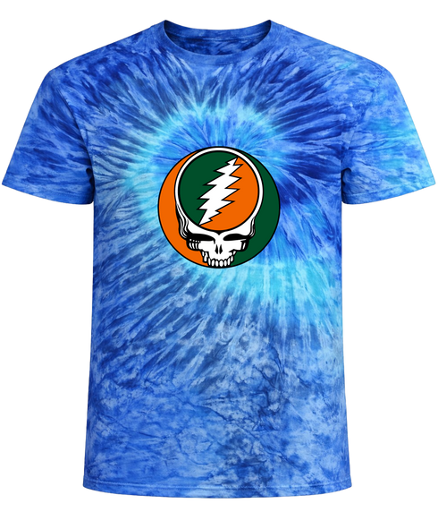 University of Miami Stealie Tie-Dye T-Shirt