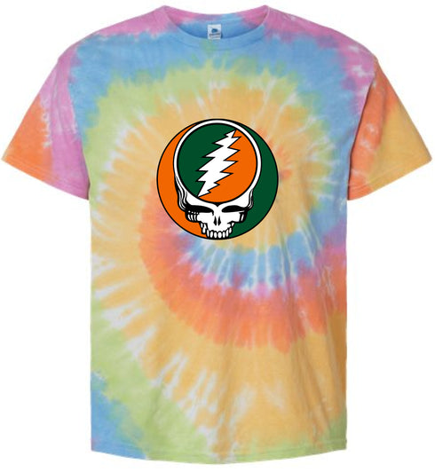 University of Miami Stealie Tie-Dye T-Shirt