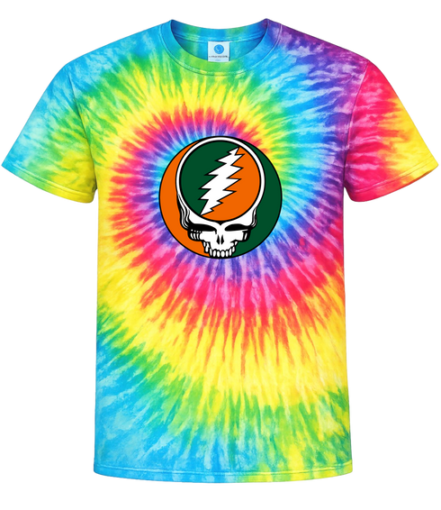 University of Miami Stealie Tie-Dye T-Shirt