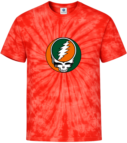 University of Miami Stealie Tie-Dye T-Shirt