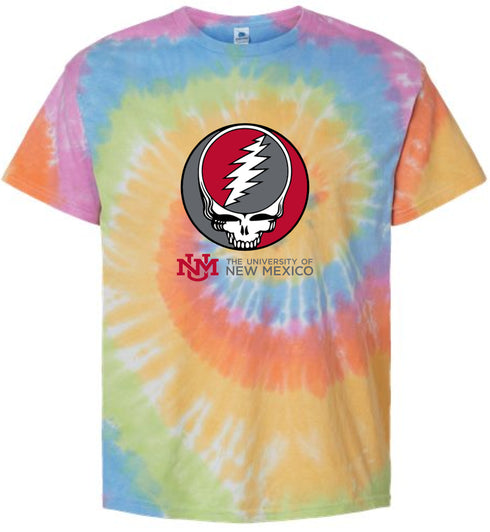 University of New Mexico Stealie Tie-Dye T-Shirt
