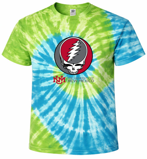 University of New Mexico Stealie Tie-Dye T-Shirt