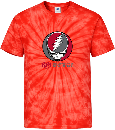University of New Mexico Stealie Tie-Dye T-Shirt