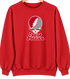 New Mexico Stealie Premium Unisex Crewneck — Design: University of New Mexico — Red