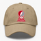 New Mexico Stealie Premium Unisex Dad Hat — Design: University of New Mexico — Khaki