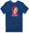 New Mexico Stealie Premium Unisex T-Shirt — Design: University of New Mexico — Navy