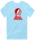 New Mexico Stealie Premium Unisex T-Shirt — Design: University of New Mexico — Light Blue