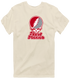 New Mexico Stealie Premium Unisex T-Shirt — Design: University of New Mexico — Sand