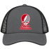 New Mexico Stealie Premium Unisex Trucker Cap — Design: University of New Mexico — Charcoal/Black