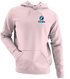 Wilmington Stealie Premium Unisex Hoodie — Design: University of North Carolina Wilmington — Light Pink