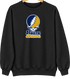 Notre Dame Stealie Premium Unisex Crewneck — Design: University of Notre Dame — Black
