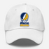 Notre Dame Stealie Premium Unisex Dad Hat — Design: University of Notre Dame — White
