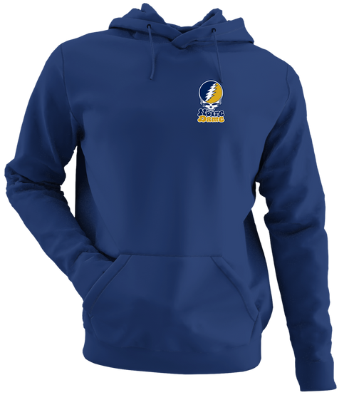 Notre Dame Stealie Premium Unisex Hoodie — Design: University of Notre Dame — Navy