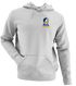 Notre Dame Stealie Premium Unisex Hoodie — Design: University of Notre Dame — Sport Grey