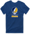 Notre Dame Stealie Premium Unisex T-Shirt — Design: University of Notre Dame — Navy
