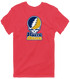 Notre Dame Stealie Premium Unisex T-Shirt — Design: University of Notre Dame — Heather Red