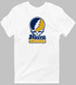 Notre Dame Stealie Premium Unisex T-Shirt — Design: University of Notre Dame — White