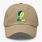 Oregon Stealie Premium Unisex Dad Hat — Design: University of Oregon — Khaki