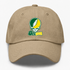 Oregon Stealie Premium Unisex Dad Hat — Design: University of Oregon — Khaki