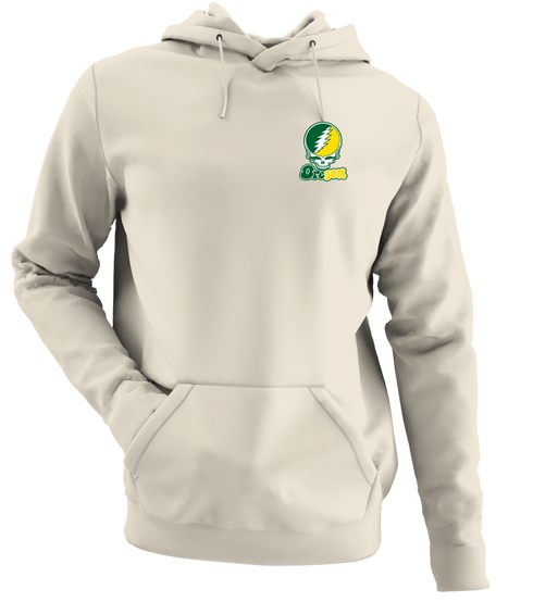 Oregon Stealie Premium Unisex Hoodie — Design: University of Oregon — Sand