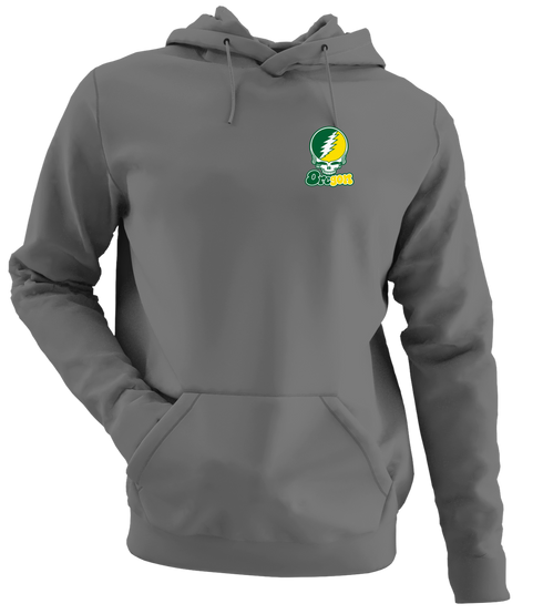 Oregon Stealie Premium Unisex Hoodie — Design: University of Oregon — Charcoal
