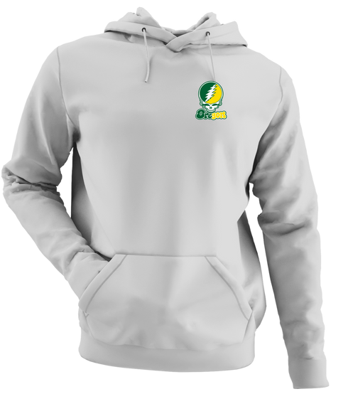Oregon Stealie Premium Unisex Hoodie — Design: University of Oregon — Sport Grey