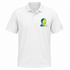 Oregon Stealie Premium Unisex Polo — Design: University of Oregon — White