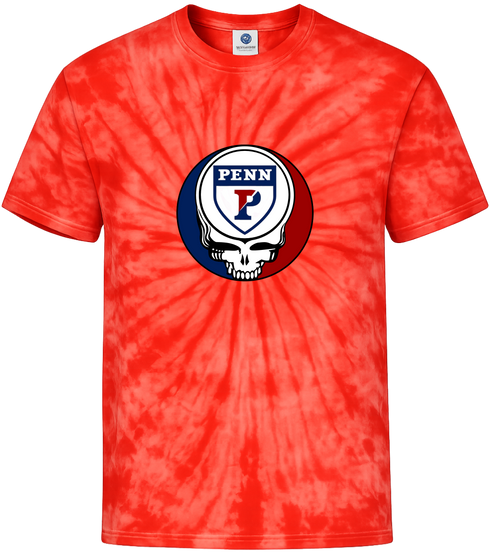 University of Pennsylvania Stealie Tie-Dye T-Shirt
