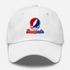Pennsylvania Stealie Premium Unisex Dad Hat — Design: University of Pennsylvania — White