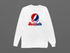 Pennsylvania Stealie Premium Unisex Long-Sleeve — Design: University of Pennsylvania — White