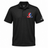Pennsylvania Stealie Premium Unisex Polo — Design: University of Pennsylvania — Black
