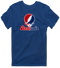 Pennsylvania Stealie Premium Unisex T-Shirt — Design: University of Pennsylvania — Navy
