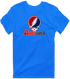 Pennsylvania Stealie Premium Unisex T-Shirt — Design: University of Pennsylvania — Royal