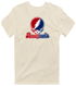 Pennsylvania Stealie Premium Unisex T-Shirt — Design: University of Pennsylvania — Sand