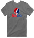 Pennsylvania Stealie Premium Unisex T-Shirt — Design: University of Pennsylvania — Charcoal