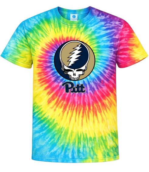 University of Pittsburgh Stealie Tie-Dye T-Shirt