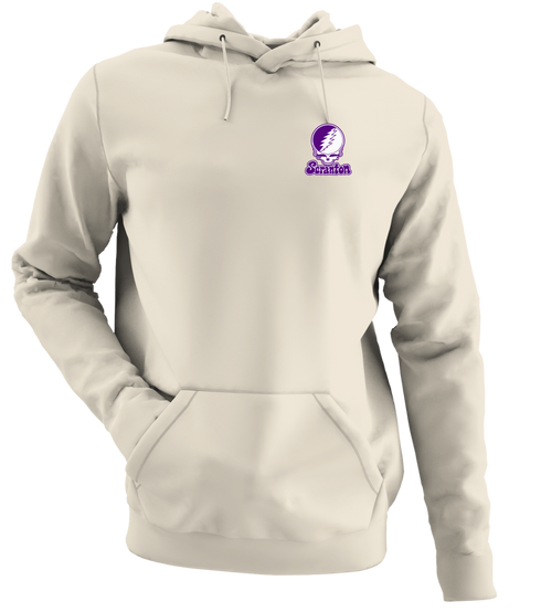 Scranton Stealie Premium Unisex Hoodie — Design: University of Scranton — Sand