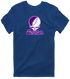 Scranton Stealie Premium Unisex T-Shirt — Design: University of Scranton — Navy
