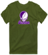 Scranton Stealie Premium Unisex T-Shirt — Design: University of Scranton — Military Green