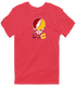 Southern California Stealie Premium Unisex T-Shirt — Design: University of Southern California — Heather Red