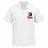 Tampa Stealie Premium Unisex Polo — Design: University of Tampa — White