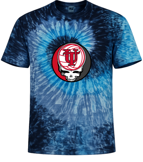 University of Tampa Volleyball Stealie Tie-Dye T-Shirt