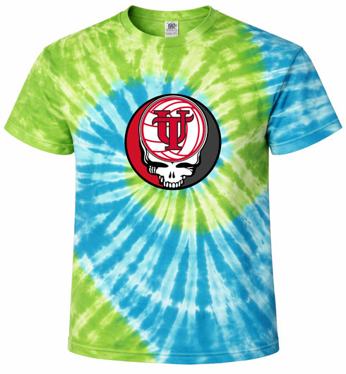University of Tampa Volleyball Stealie Tie-Dye T-Shirt