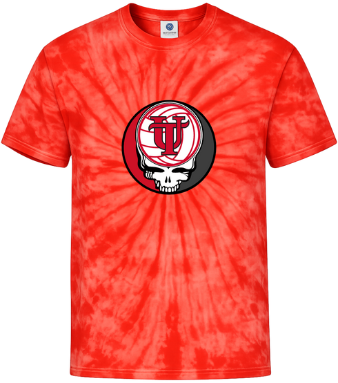 University of Tampa Volleyball Stealie Tie-Dye T-Shirt