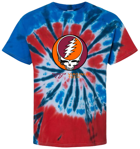 University of Vermont Stealie Tie-Dye T-Shirt