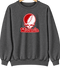 Wisconsin Stealie Premium Unisex Crewneck — Design: University of Wisconsin — Dark Heather