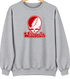 Wisconsin Stealie Premium Unisex Crewneck — Design: University of Wisconsin — Sport Grey