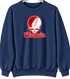 Wisconsin Stealie Premium Unisex Crewneck — Design: University of Wisconsin — Navy
