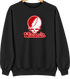 Wisconsin Stealie Premium Unisex Crewneck — Design: University of Wisconsin — Black