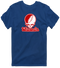 Wisconsin Stealie Premium Unisex T-Shirt — Design: University of Wisconsin — Navy